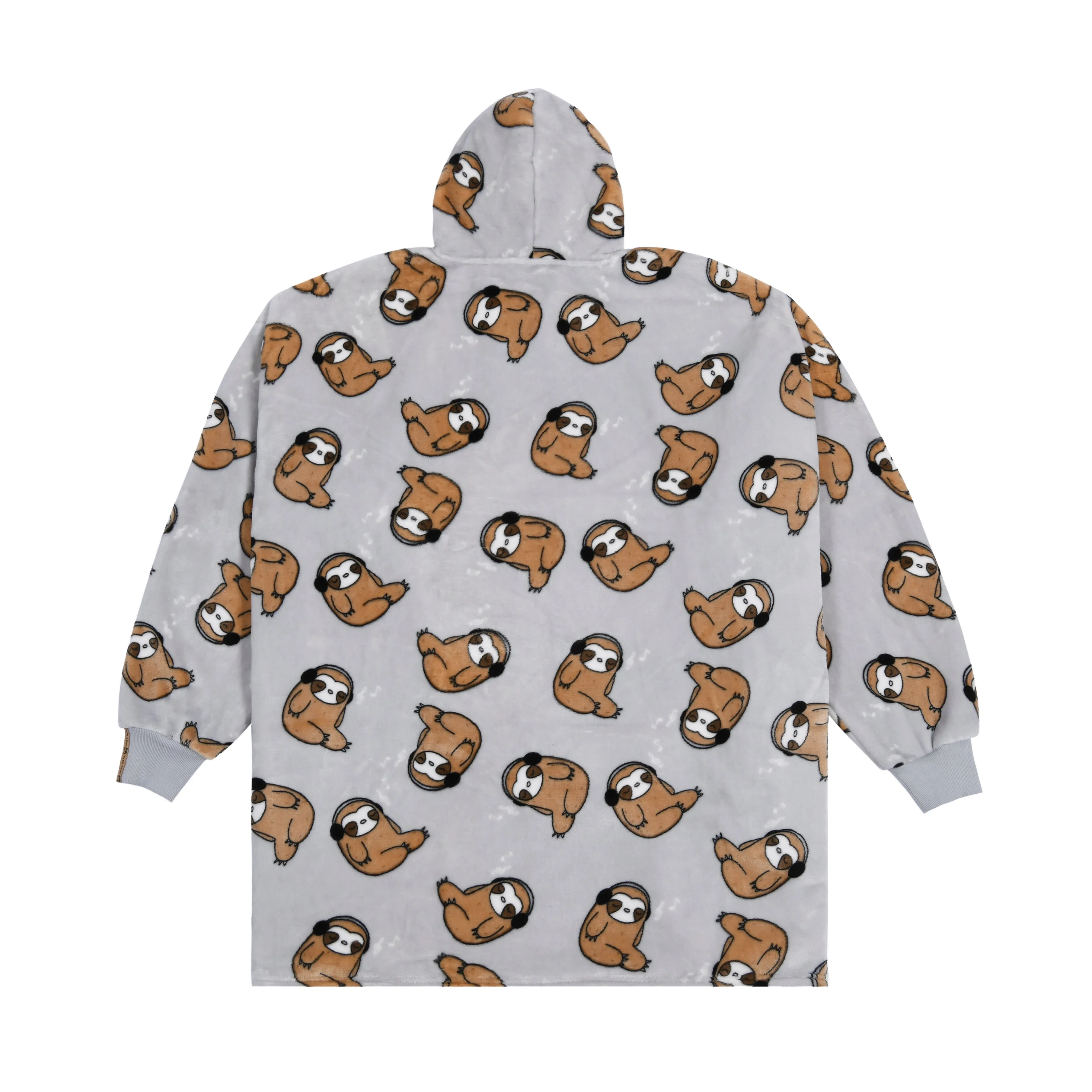 Adult Giant Hoodie Slothify Grey