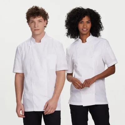 Ambition Short Sleeve Chef Coat Jackets  CW4413