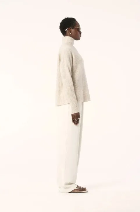 Asta Knit White Marle