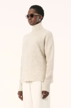 Asta Knit White Marle