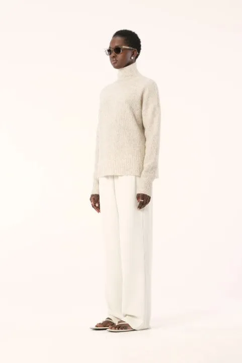 Asta Knit White Marle