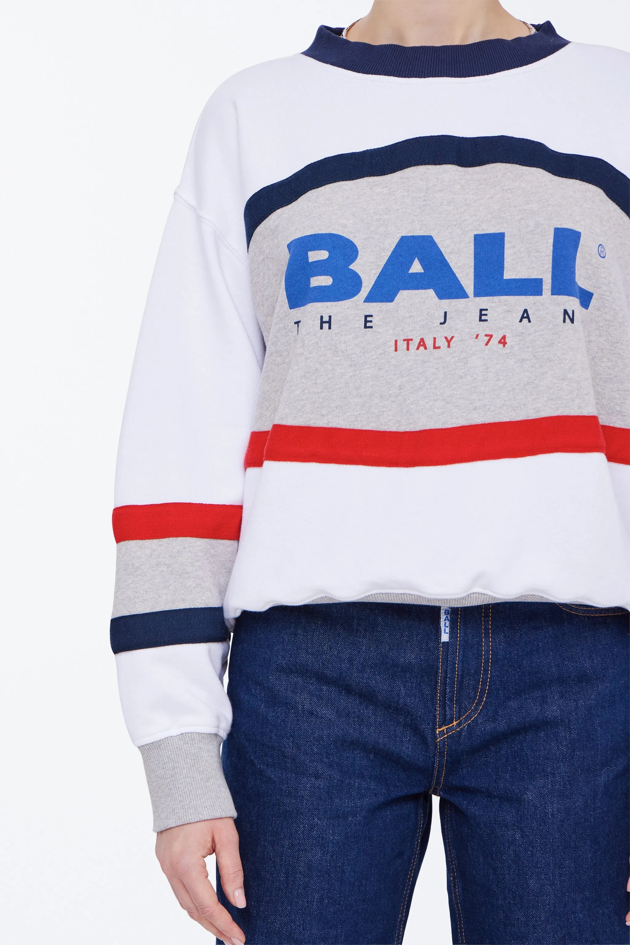 BALUCA SWEAT - MEDIUM GREY MELANGE