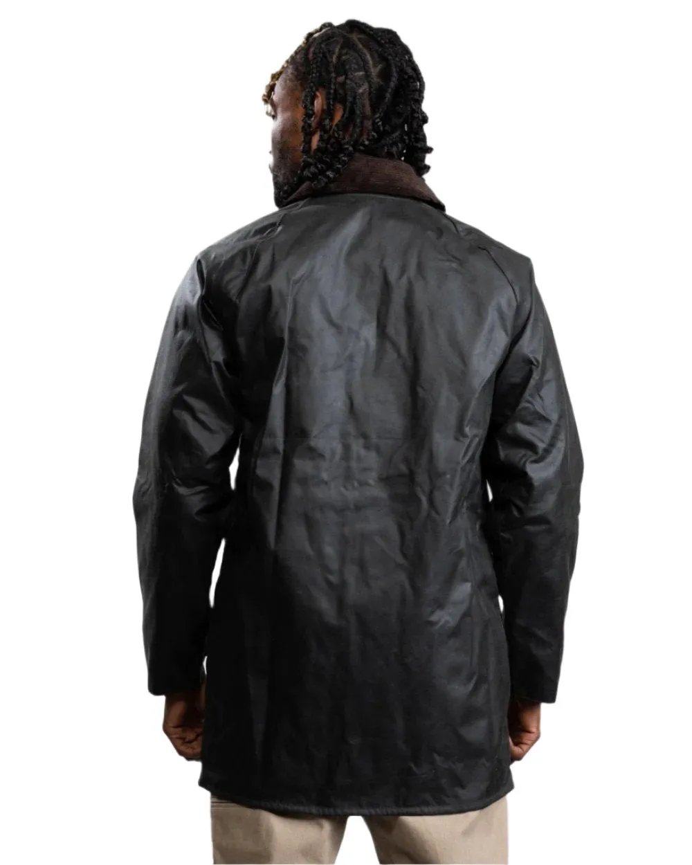 Barbour Mens Jacket Beaufort Wax Sage