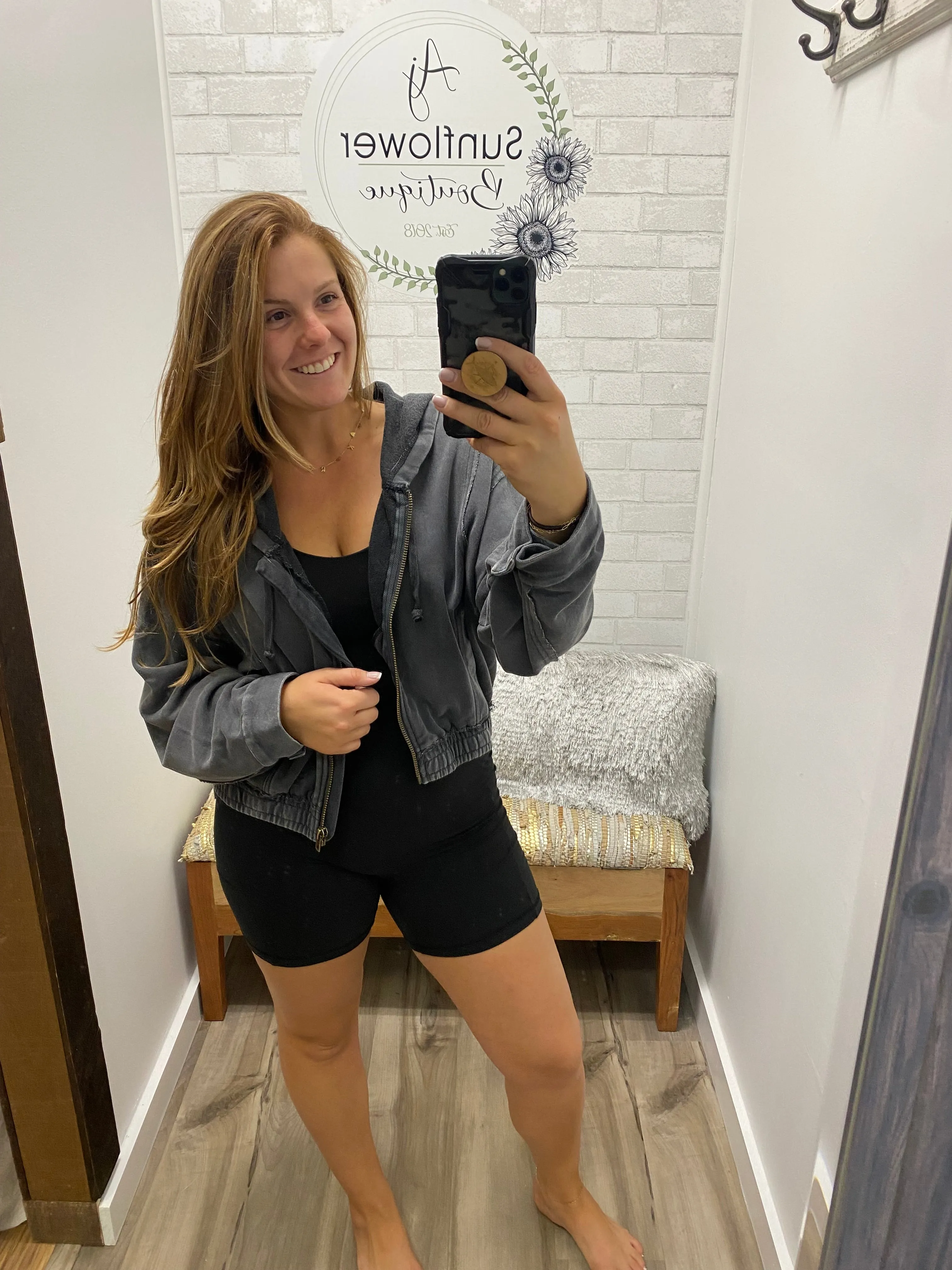 Blackout Comfort One Piece Shorts Bodysuit