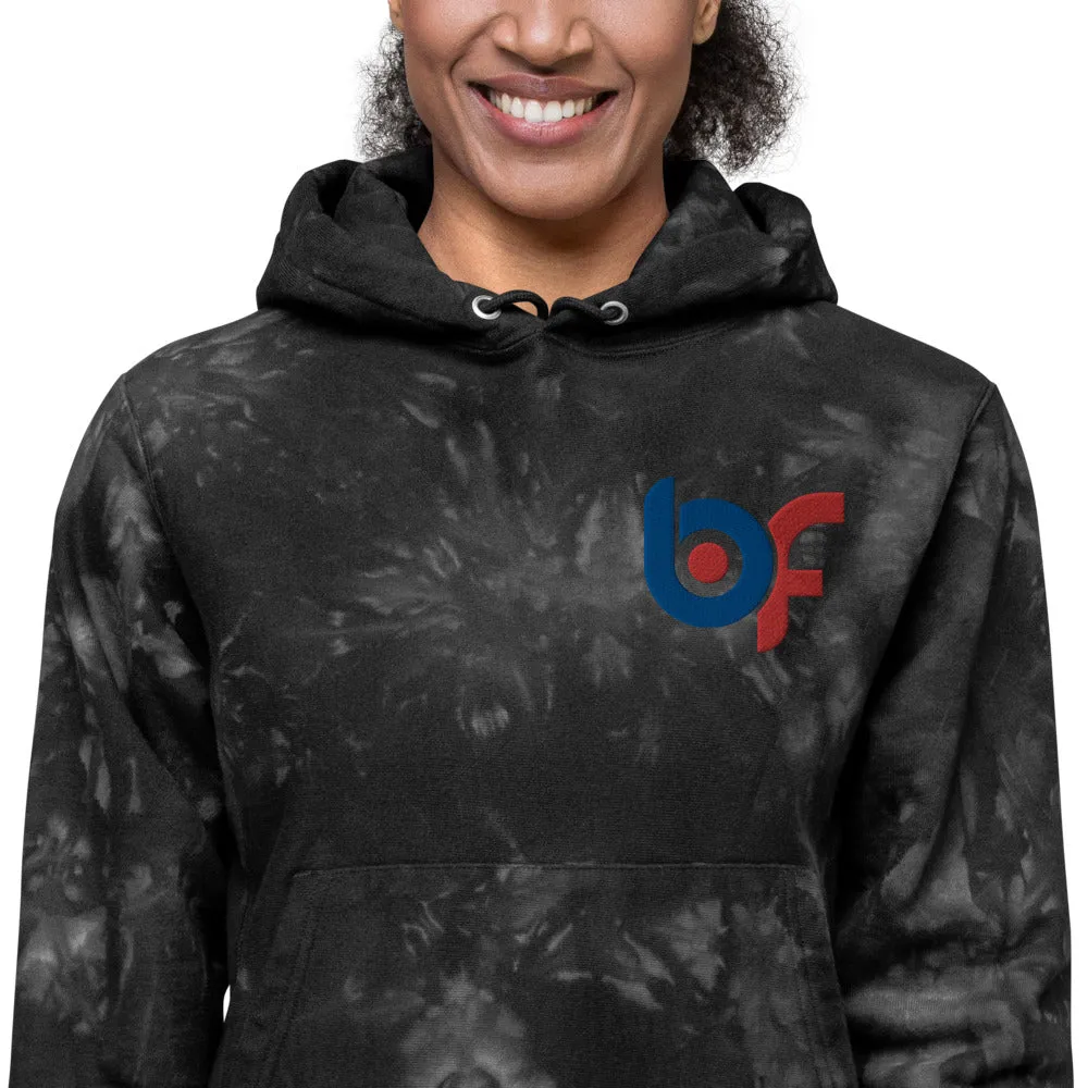 Brick Forces Unisex Champion tie-dye hoodie