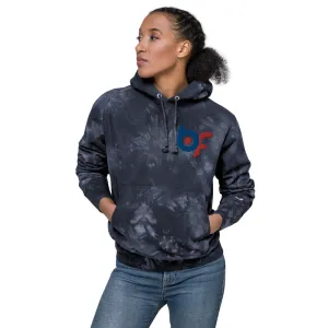 Brick Forces Unisex Champion tie-dye hoodie