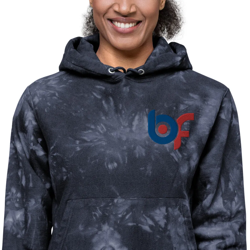 Brick Forces Unisex Champion tie-dye hoodie