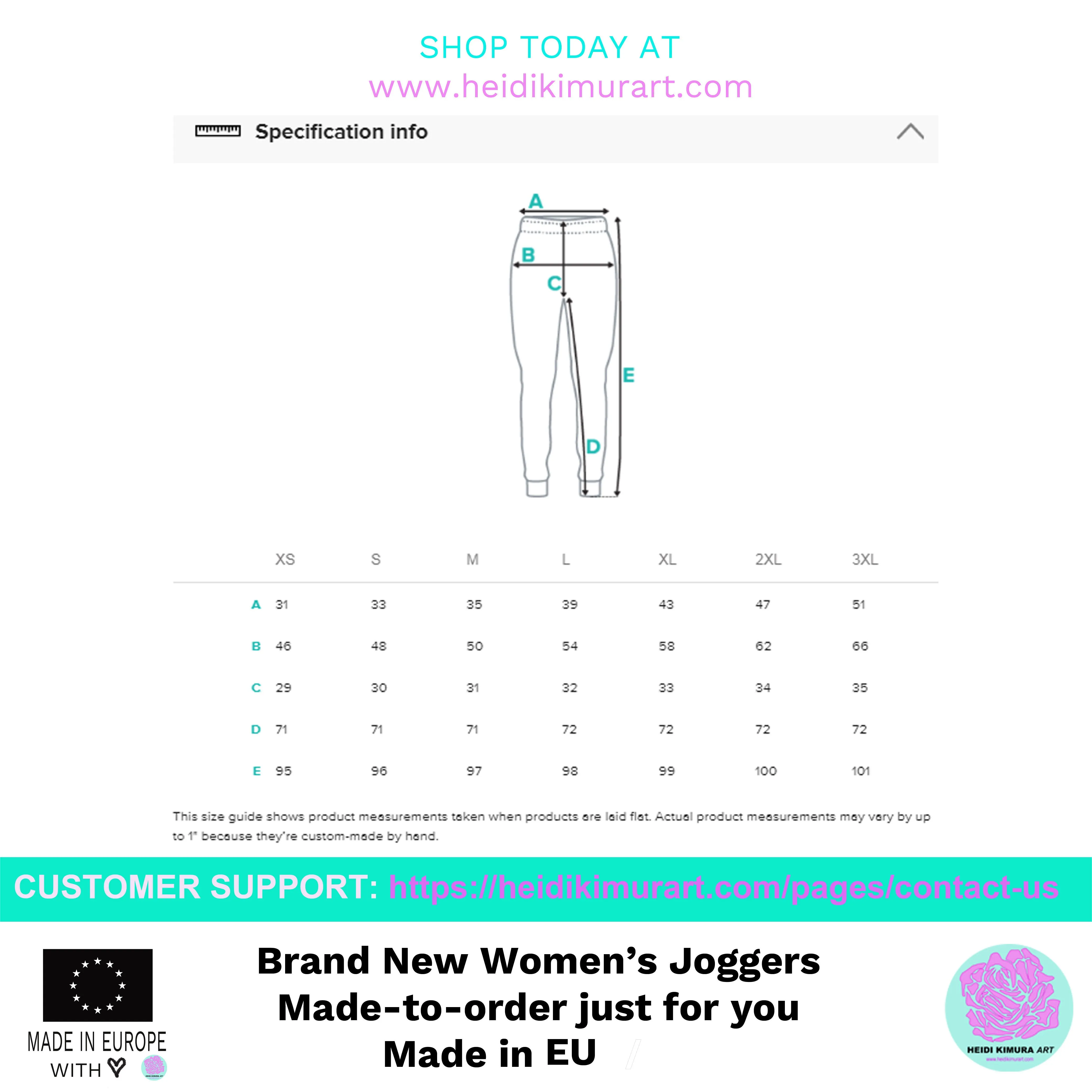 Bright Rainbow Stripe Women's Joggers, Gay Pride Festival Colorful Sweatpants-Made in EU
