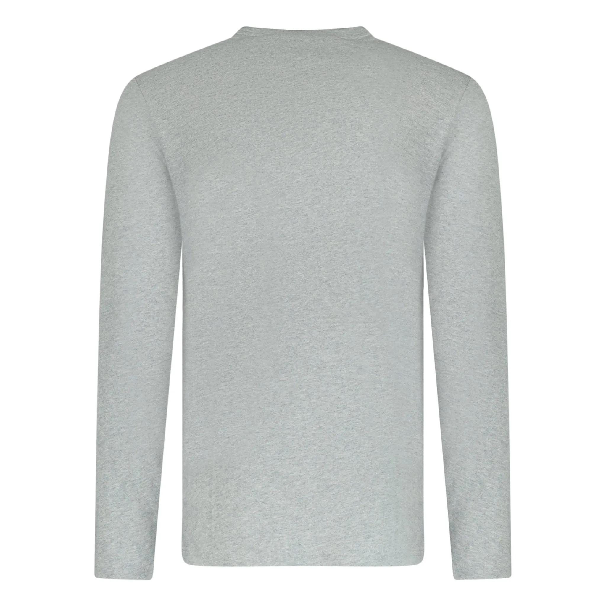 Burberry Long Sleeve Logo Print T-Shirt Grey