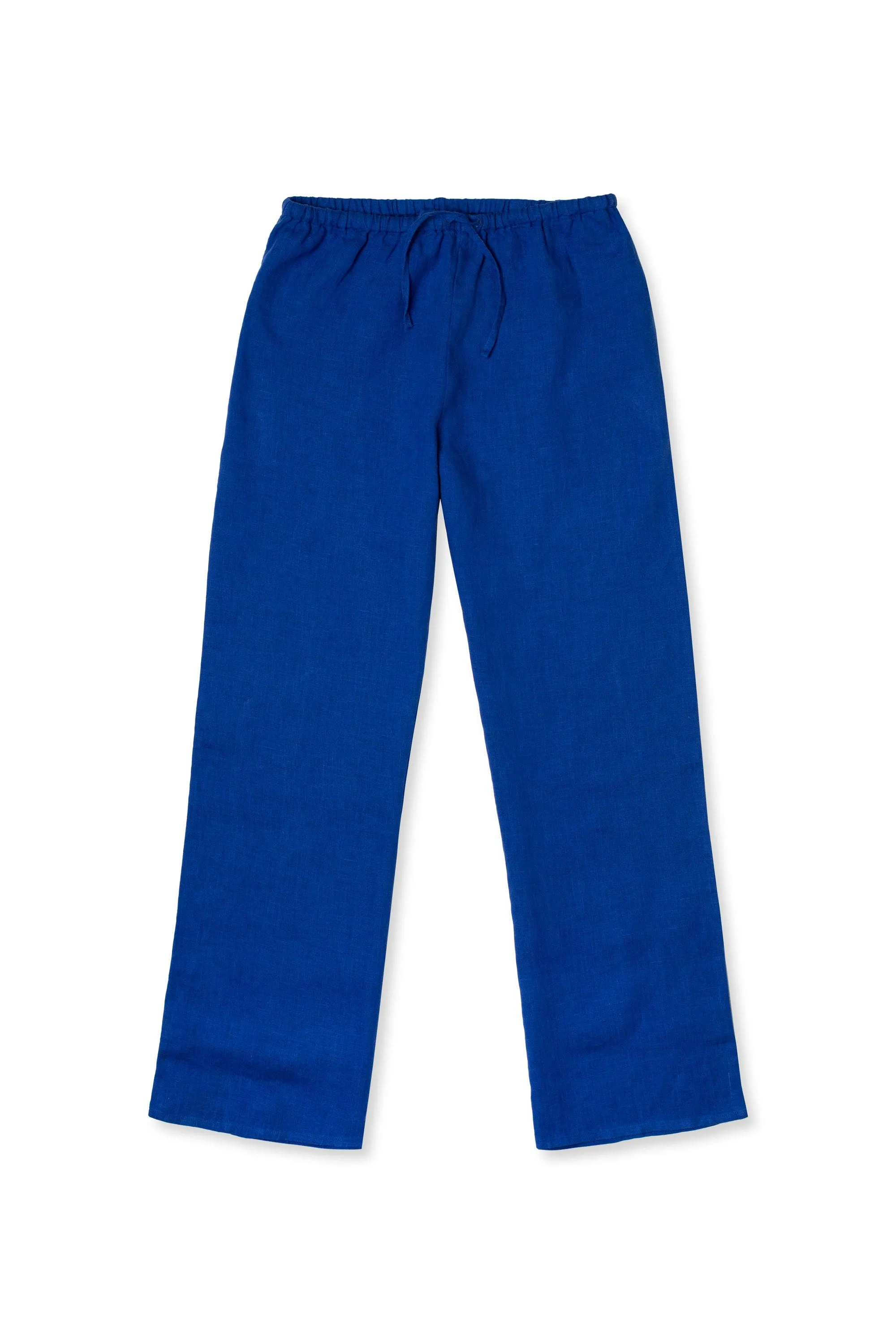 BV Lounge Trouser Lazuli Cobalt Blue Linen