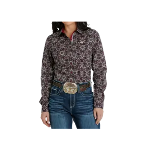 Cinch Women's Button Down Western Multicolor Shirt
