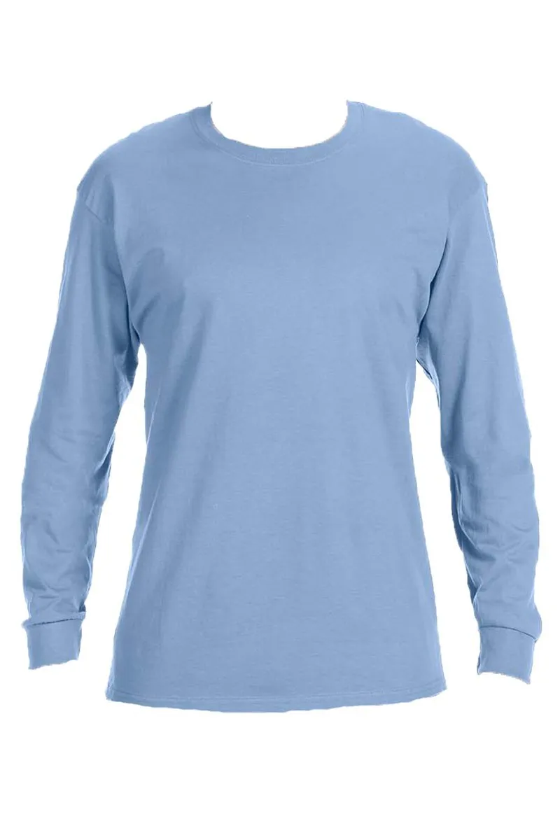 Colorblock Auburn Unisex Dri-Power Long-Sleeve 50/50 Tee