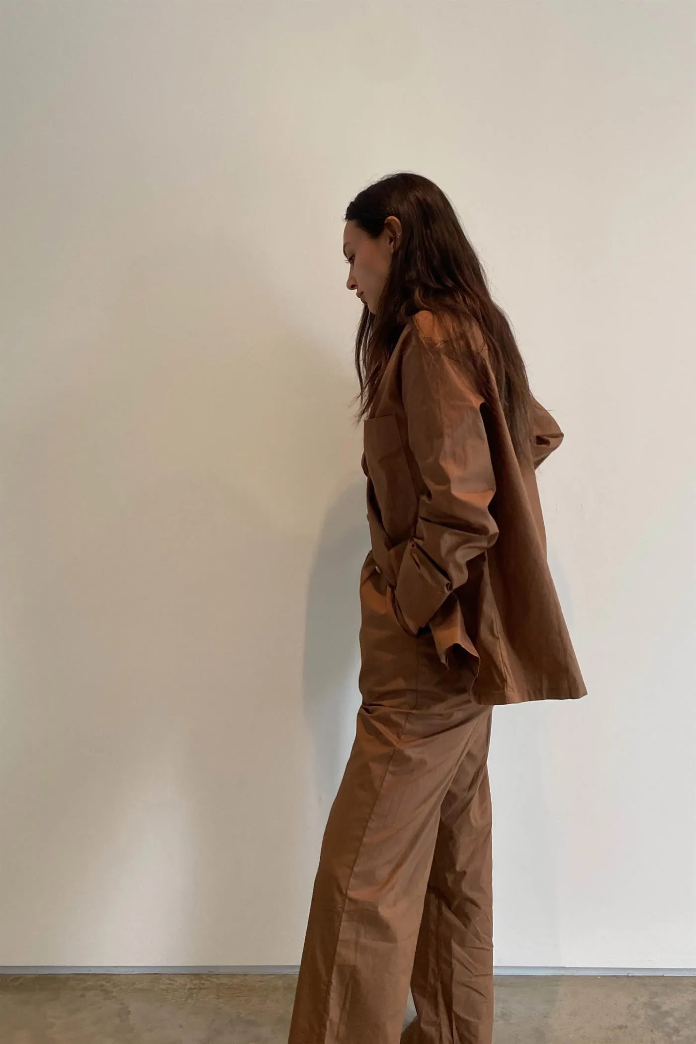 Cotton Button Up Shirt and Elasticated Band Pant