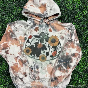 Cow Print Pumpkin Top Design
