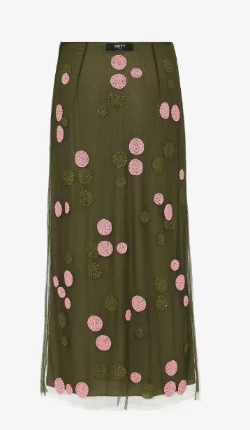 Elegant Green Skirt for Women