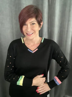 Evening Out V Neck Sweater
