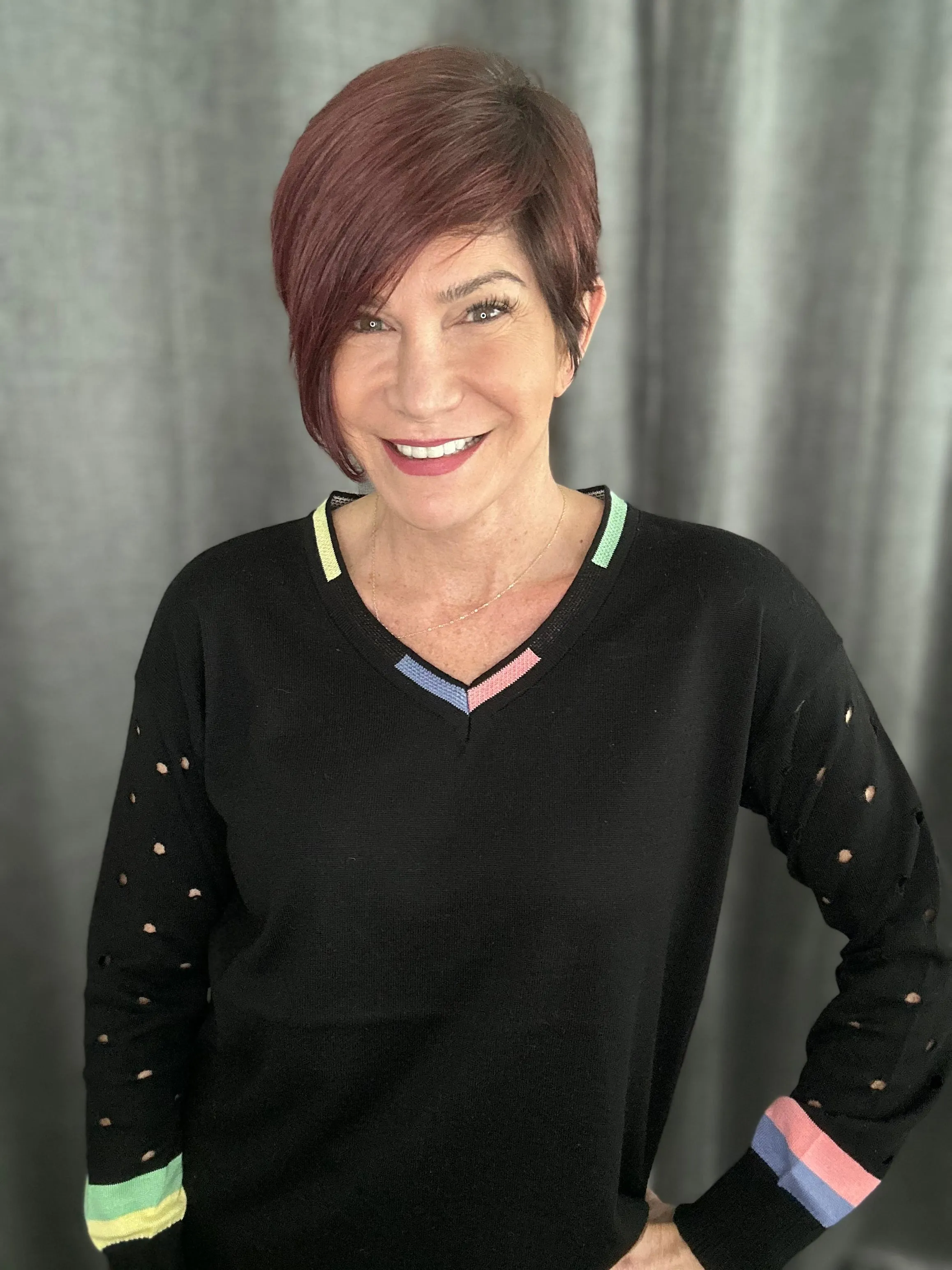 Evening Out V Neck Sweater