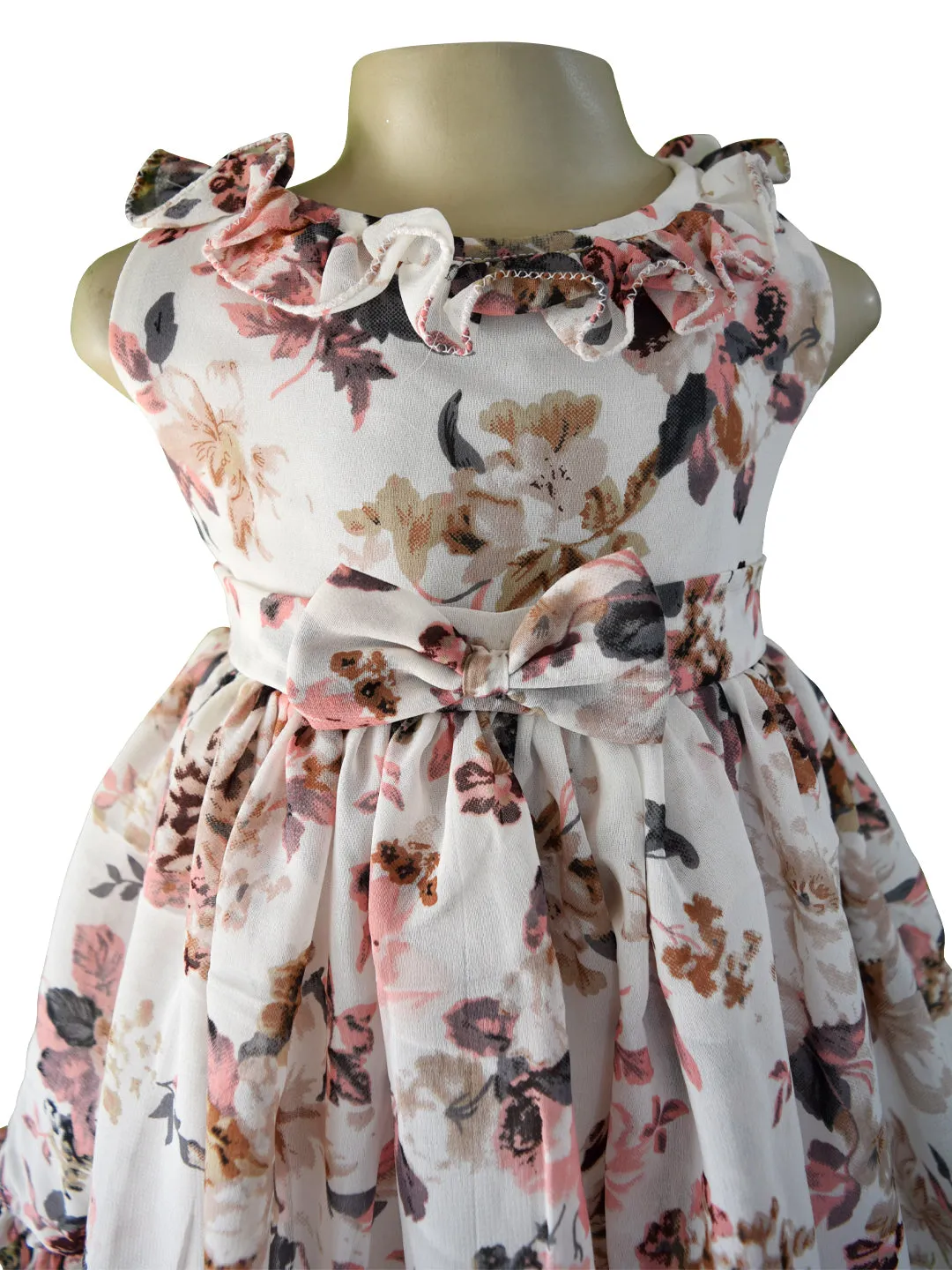 Faye Floral Georgette Dress