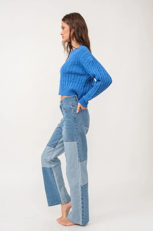 Fight For The Blue and White Sweater
