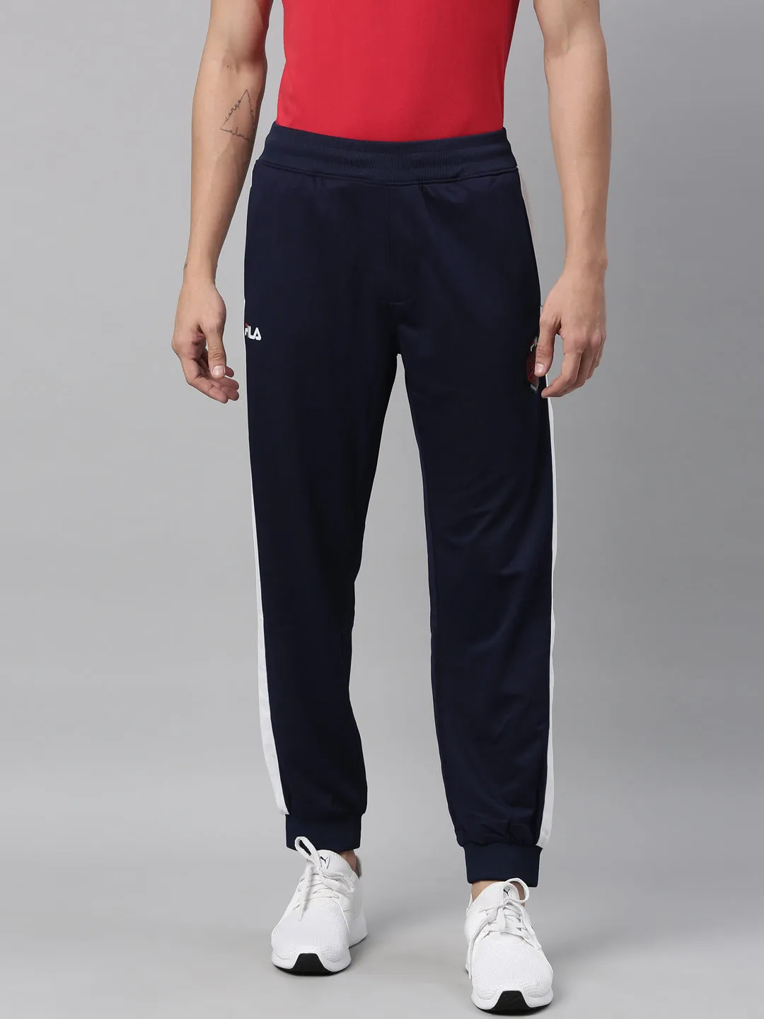 Fila Grey Header BTM Men's Cuffed Jogger