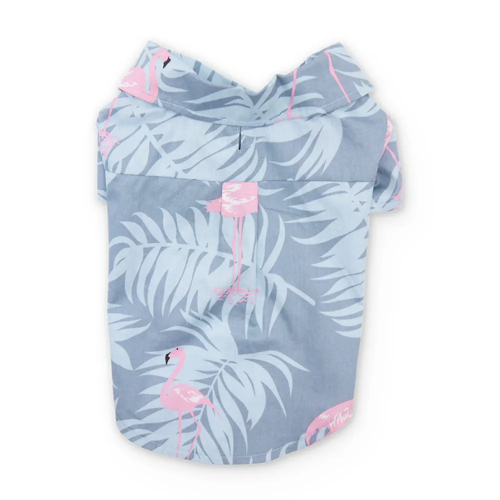flamingo hawaiian shirt