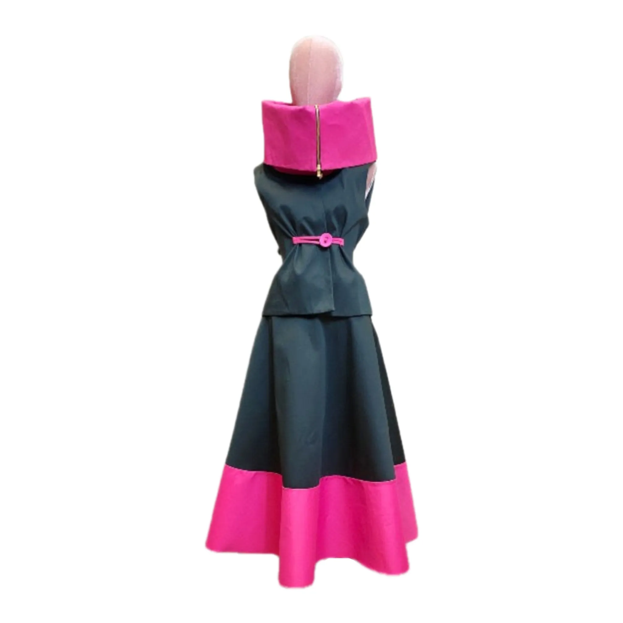Flare skirt with Matching Top in Fashion Fabric