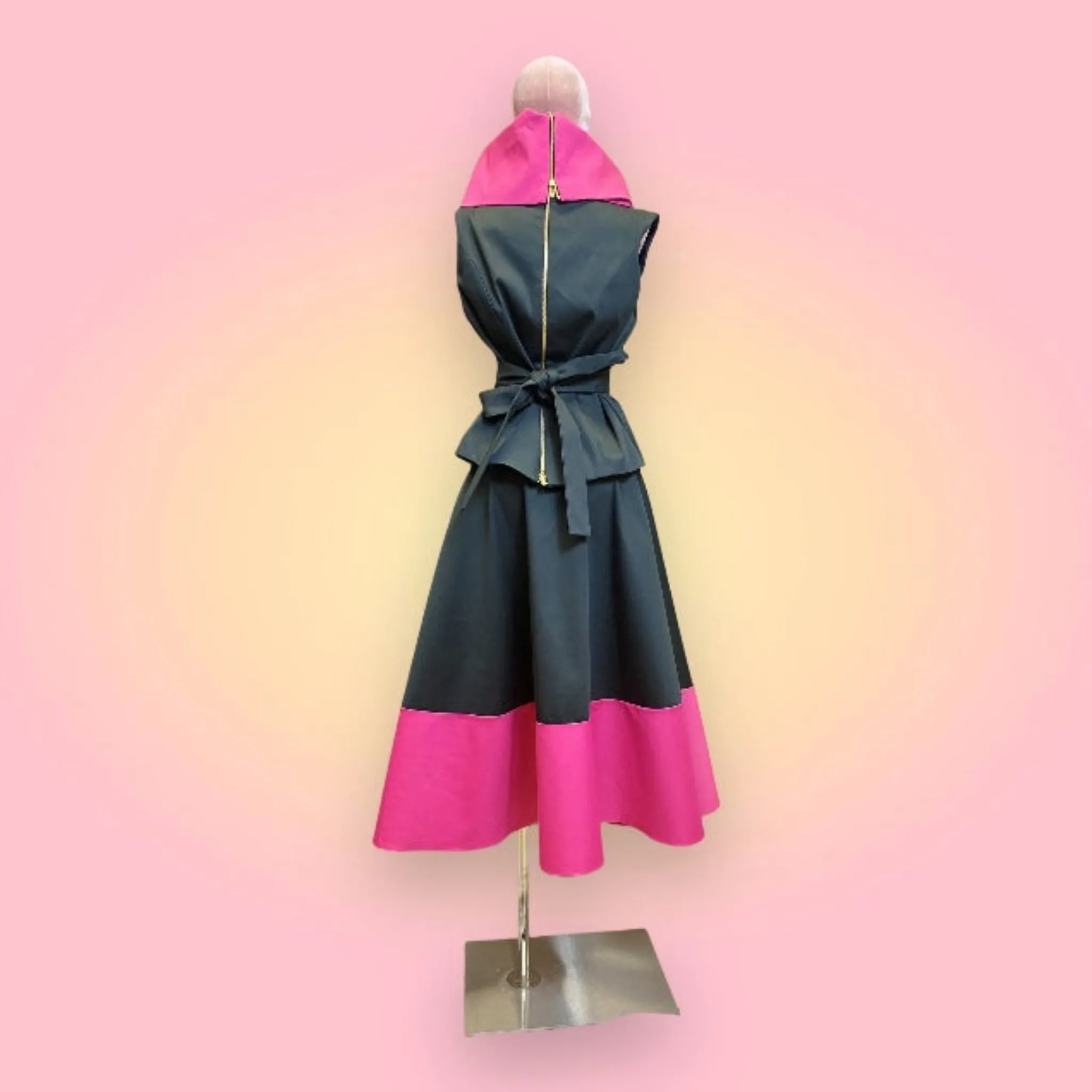 Flare skirt with Matching Top in Fashion Fabric