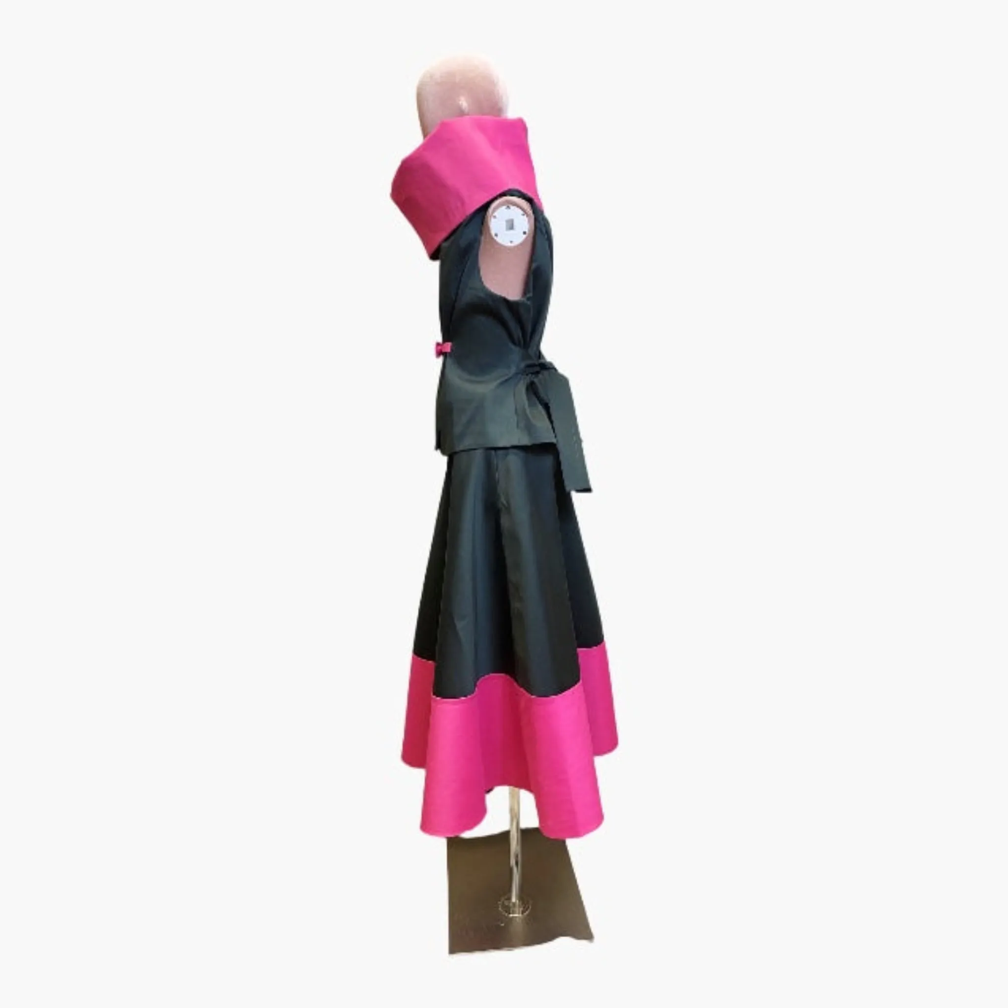 Flare skirt with Matching Top in Fashion Fabric