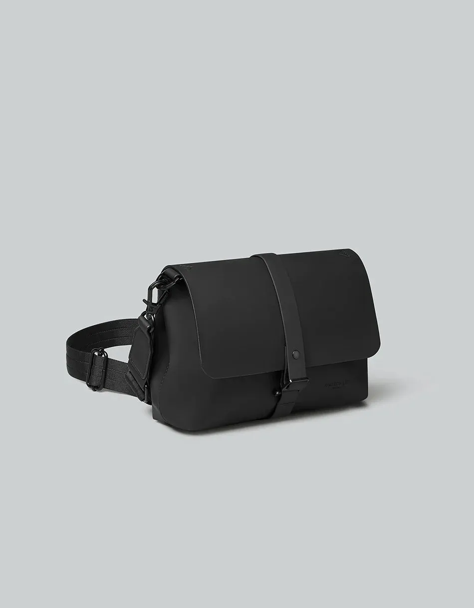 Gaston Luga Black Splsh Crossbody Bag