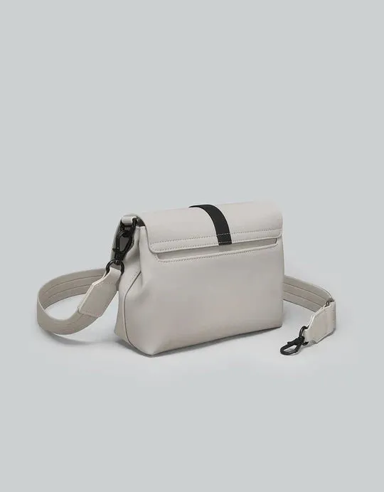 Gaston Luga Taupe Splsh Crossbody Bag