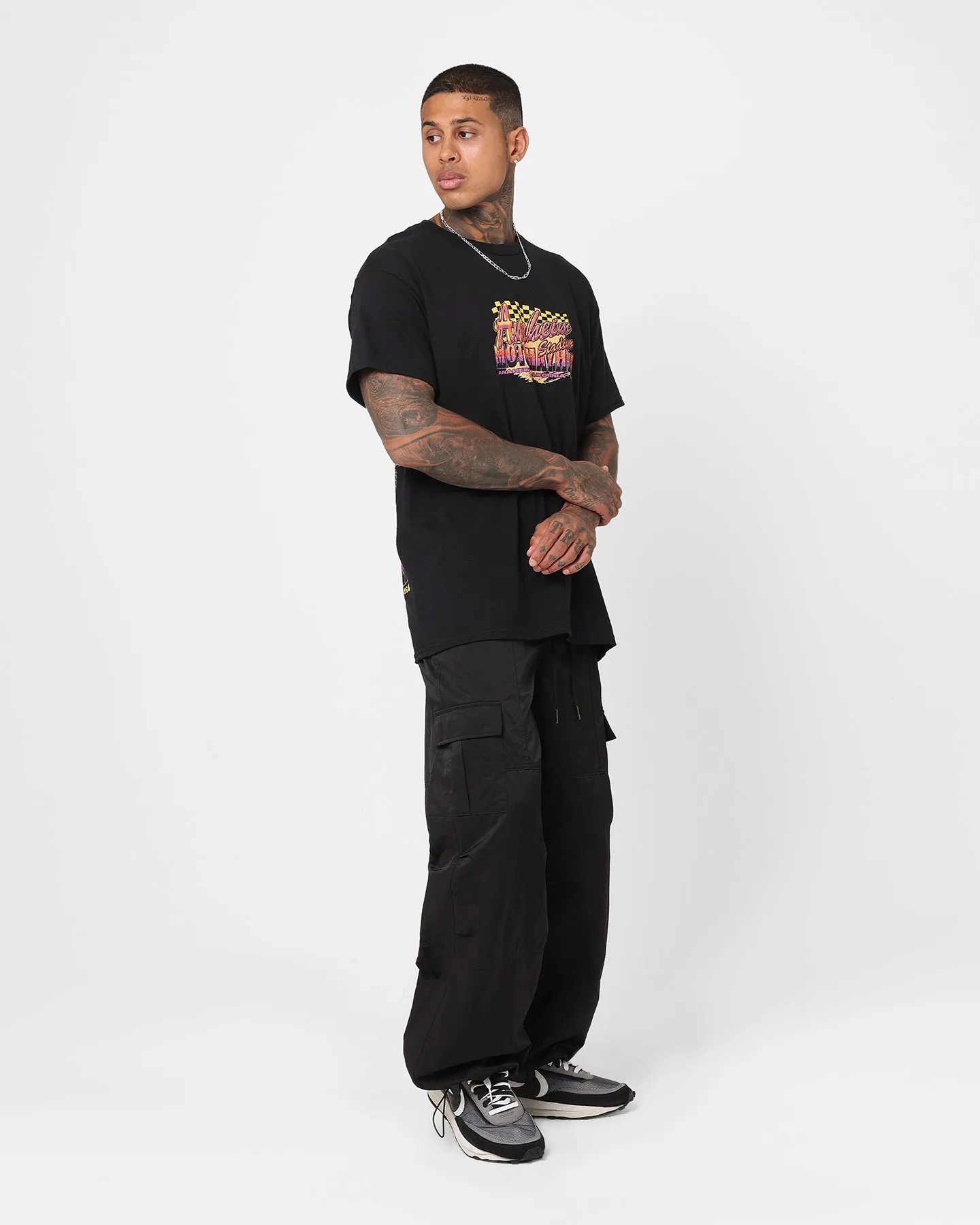 Goat Crew Moto Mayhem T-Shirt Black