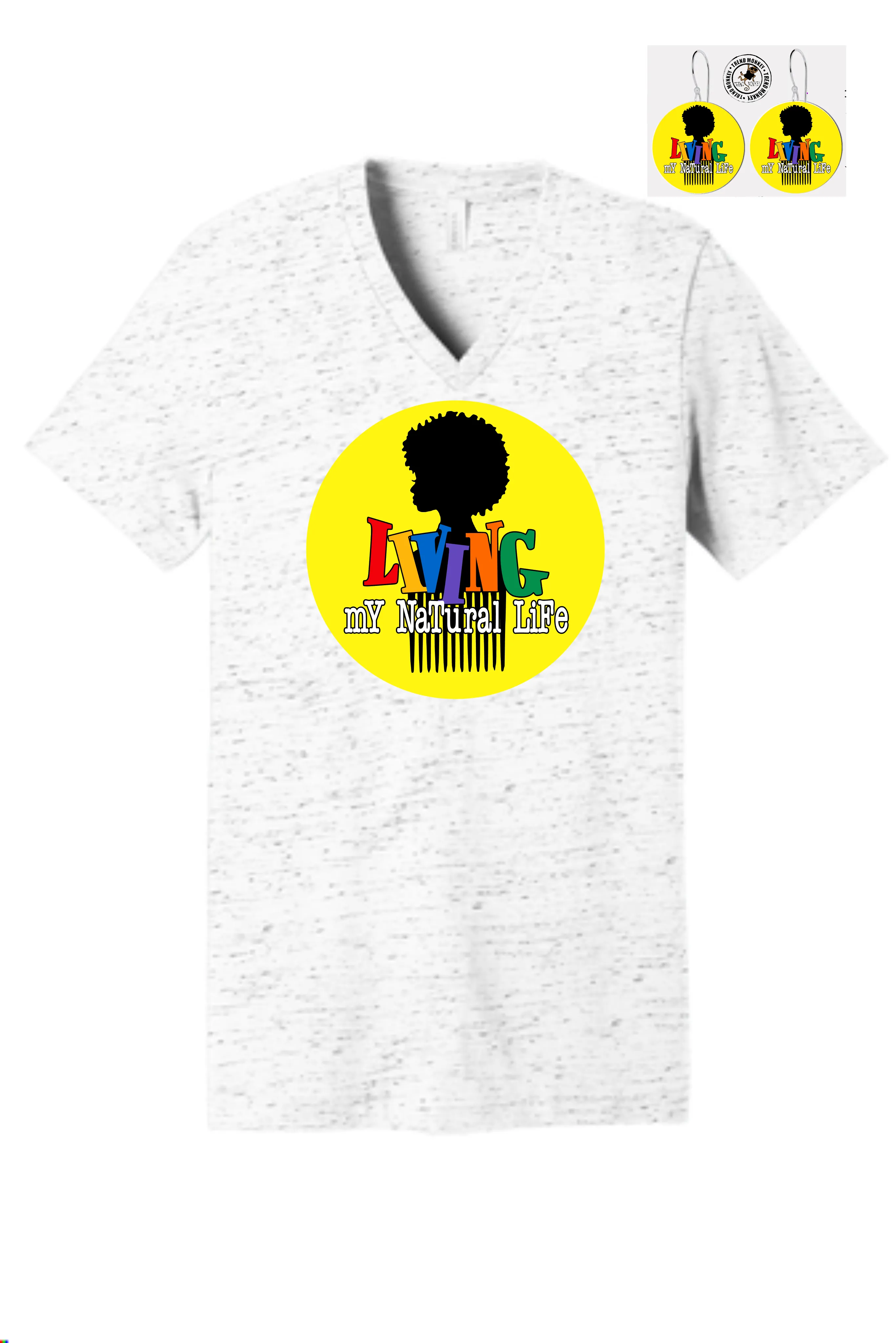 Graphic Tee- Living My Natural Life