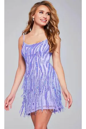 Great Gatsby Dress Womens Costume in Lilac Style 39628A