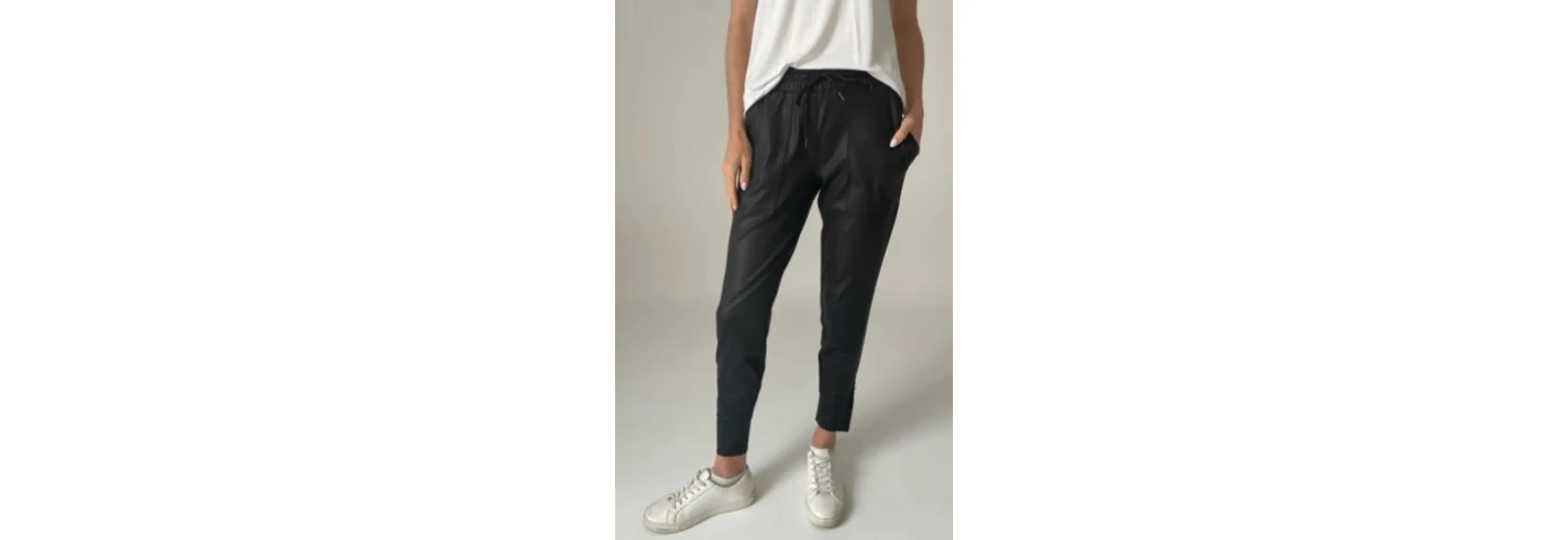 Headliner Coated Jogger - Black