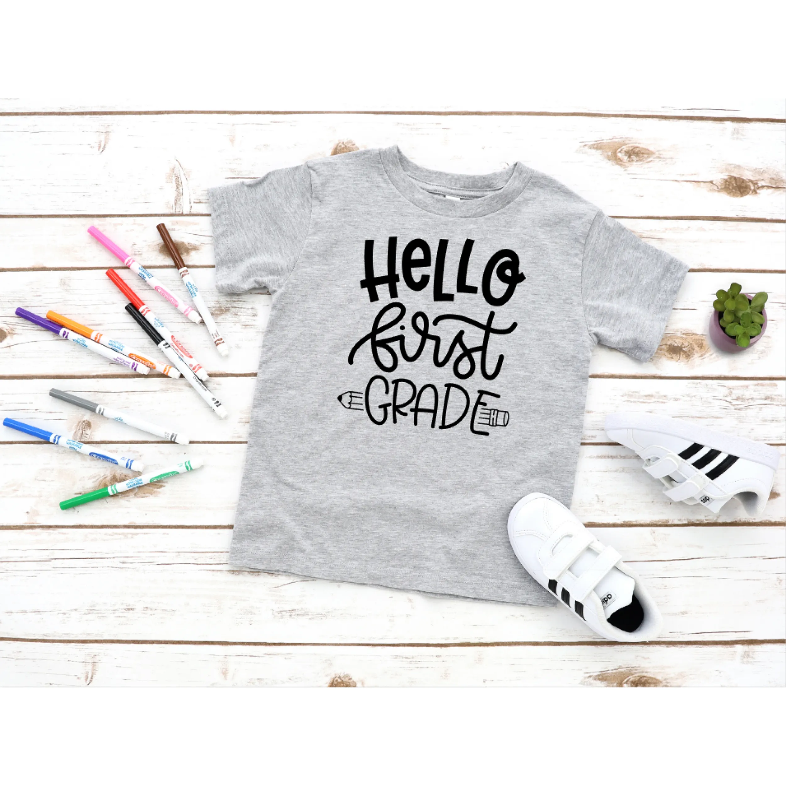 Hello First Grade Shirt