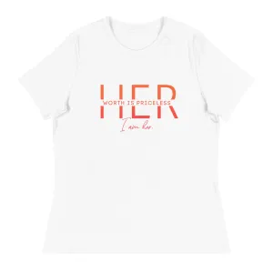 Her Worth Women's Short Sleeve T-Shirt