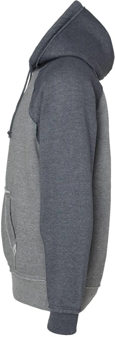 J America Vintage Heather Hooded Sweatshirt 