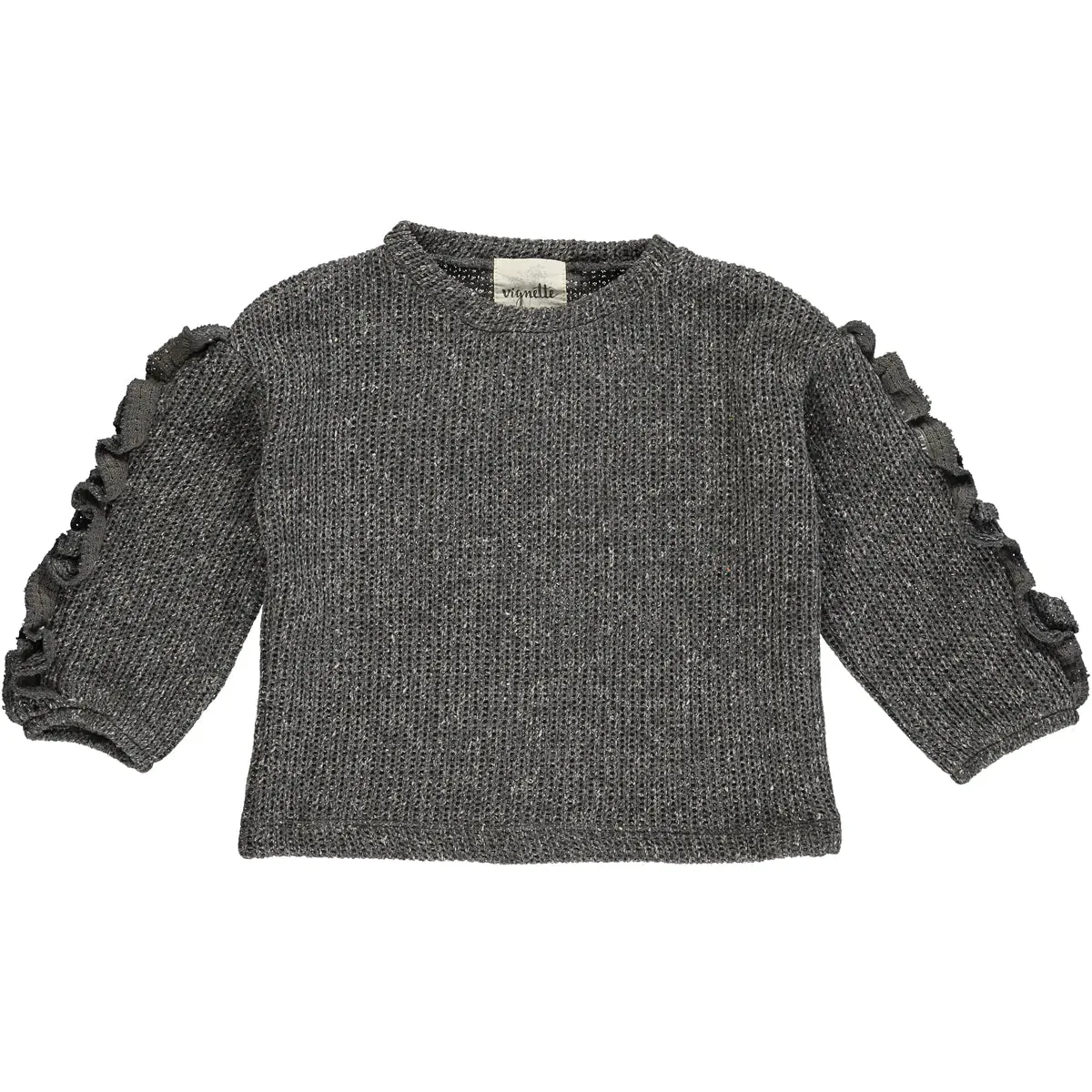 Jess Sweater in Charcoal - Select Size