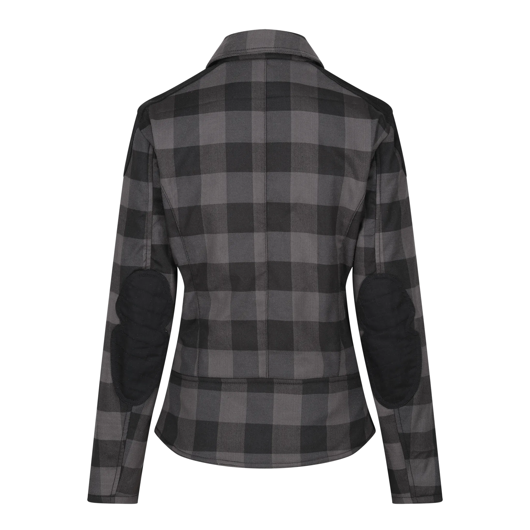 JESSIE FLANNEL GREY - Women's Motorcycle Jacket
