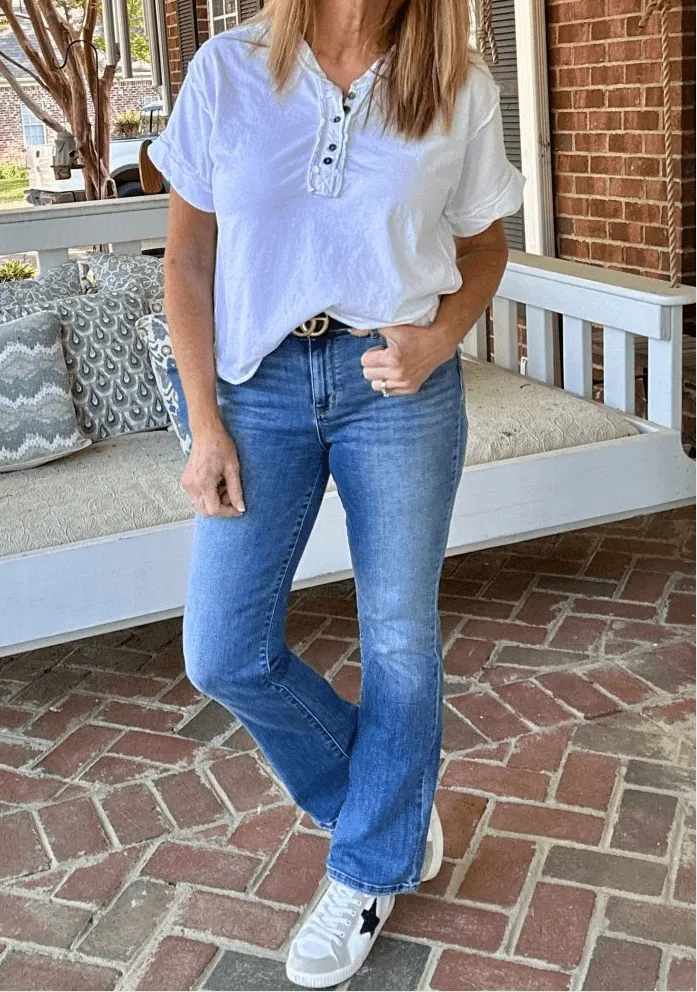 Judy Blue Jeans | Mid-Rise | Vintage | Bootcut Denim | Gulfport