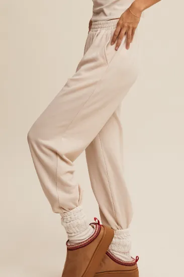 KNIT JOGGER PANTS