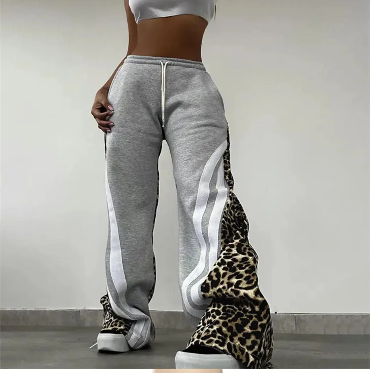 Leopard Joggers