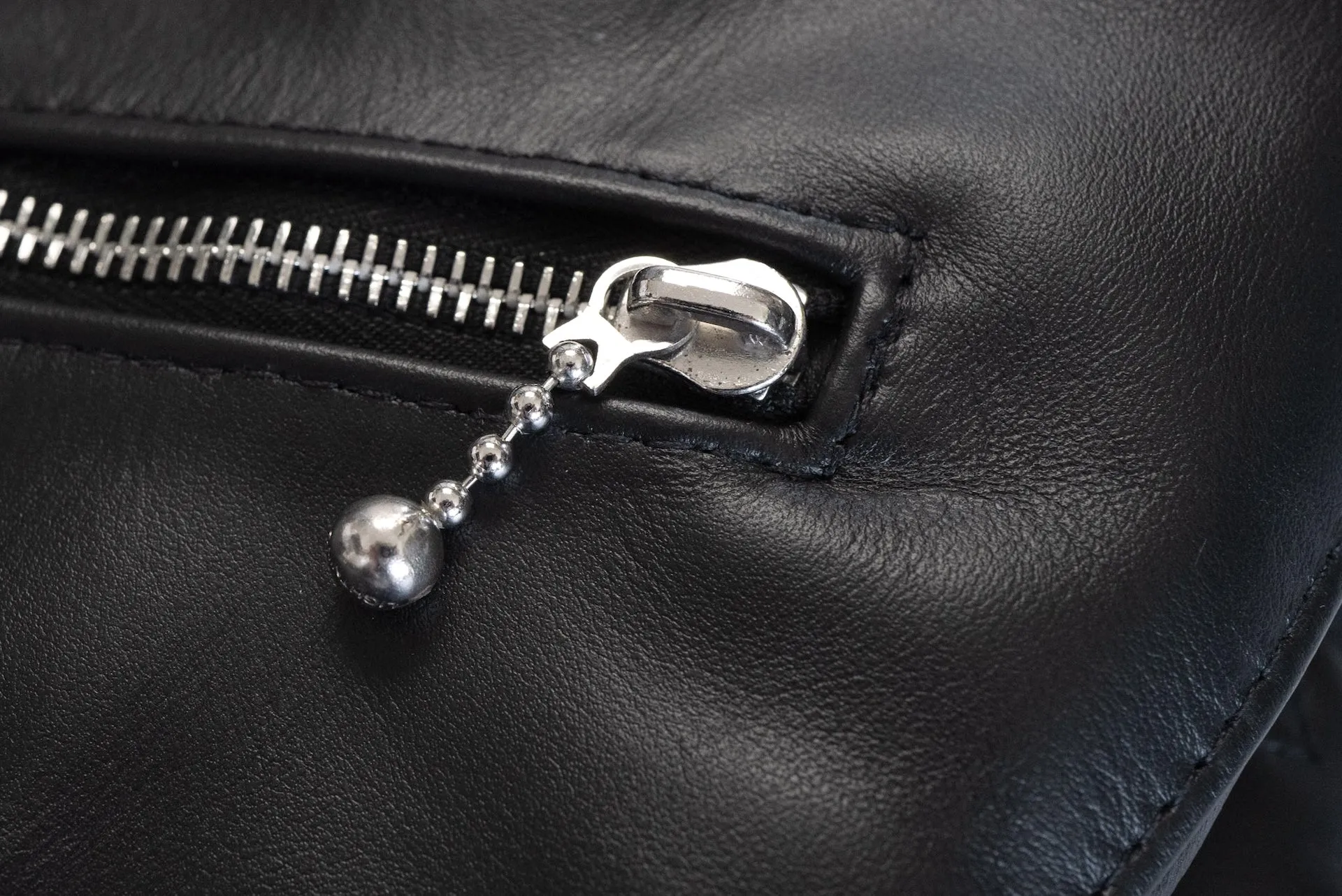 Lewis Leathers Black Horsehide 'Lightning' 391T Jacket (Tight Fit)