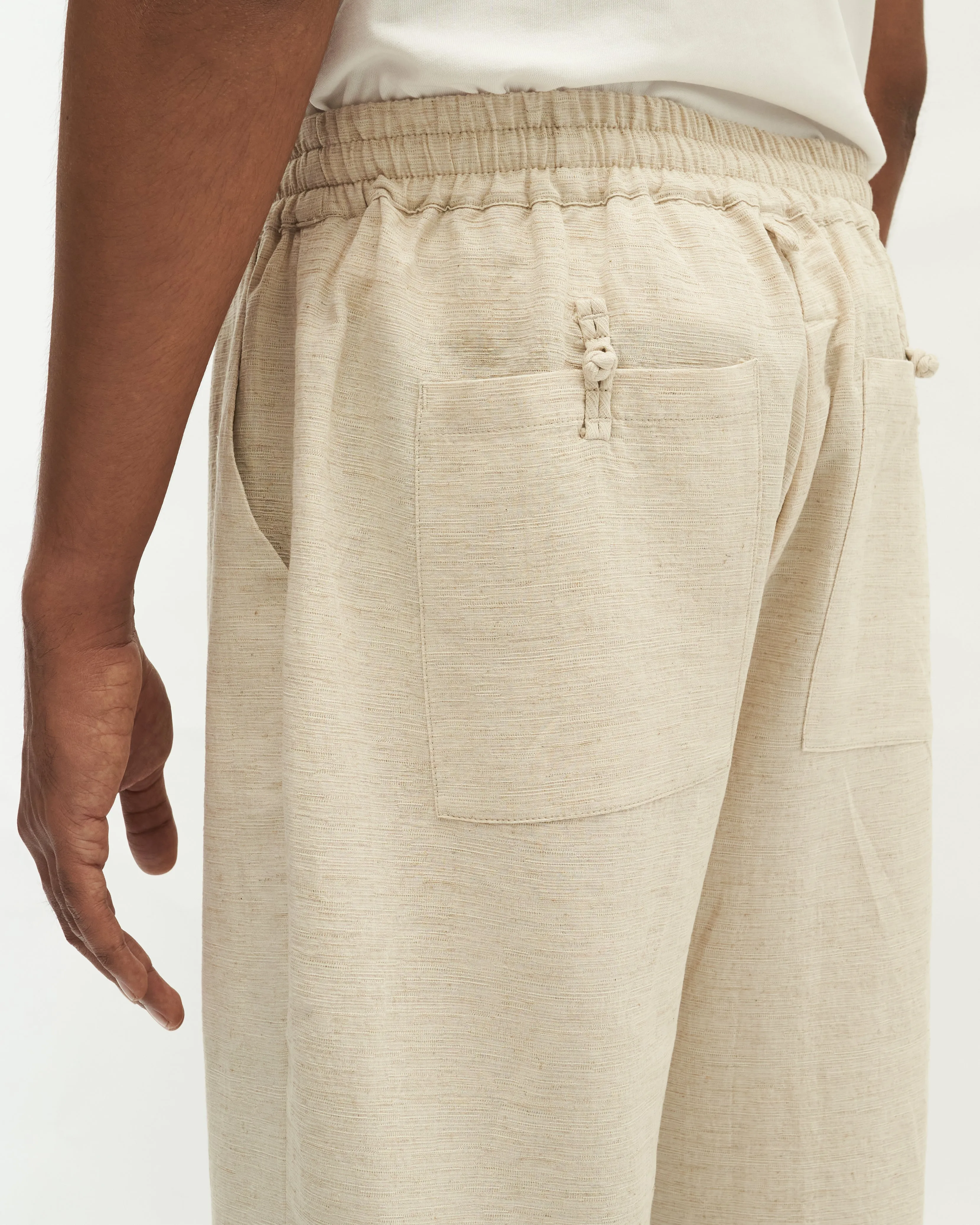 Men: Purnama Straight Pants (Sand)