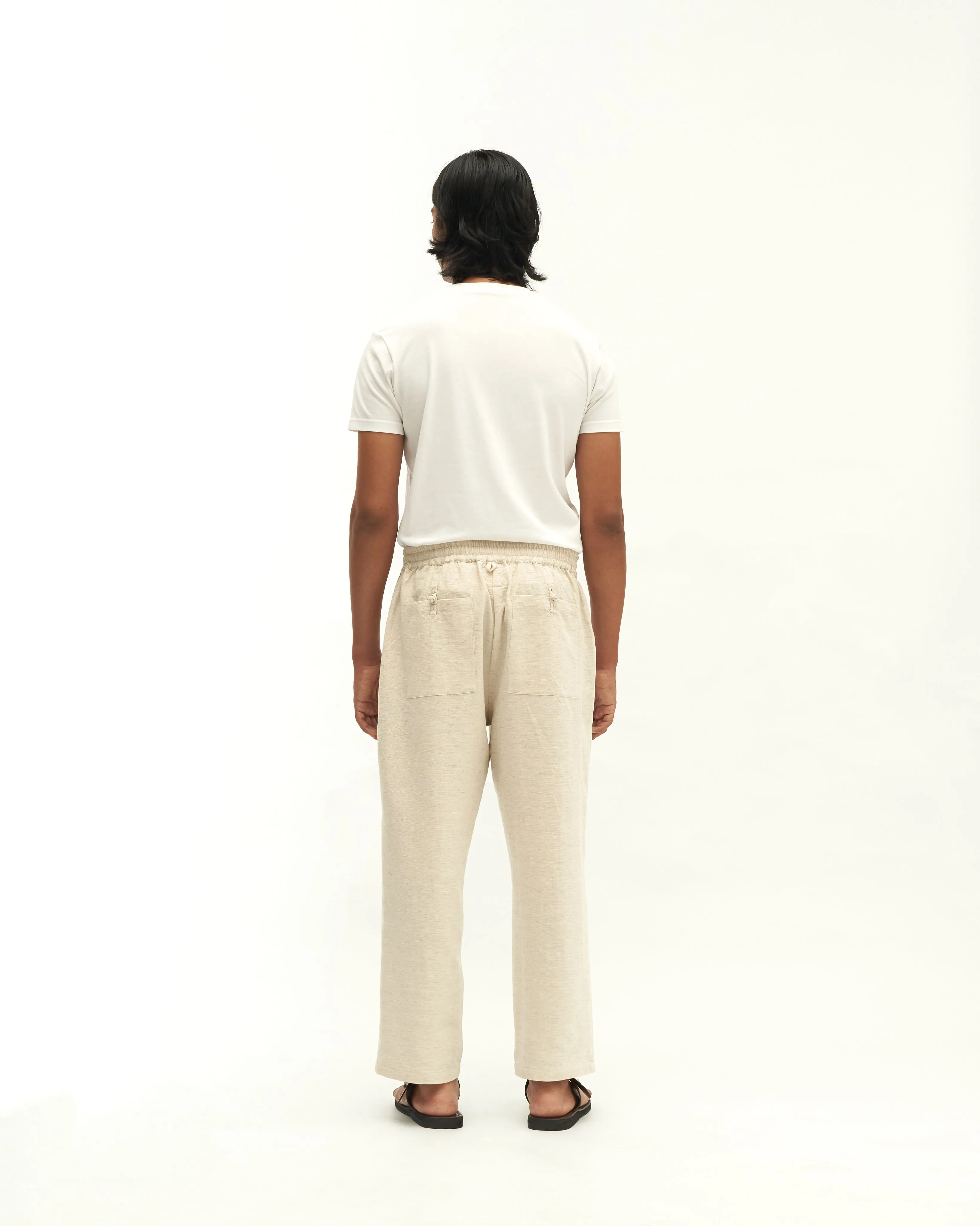 Men: Purnama Straight Pants (Sand)