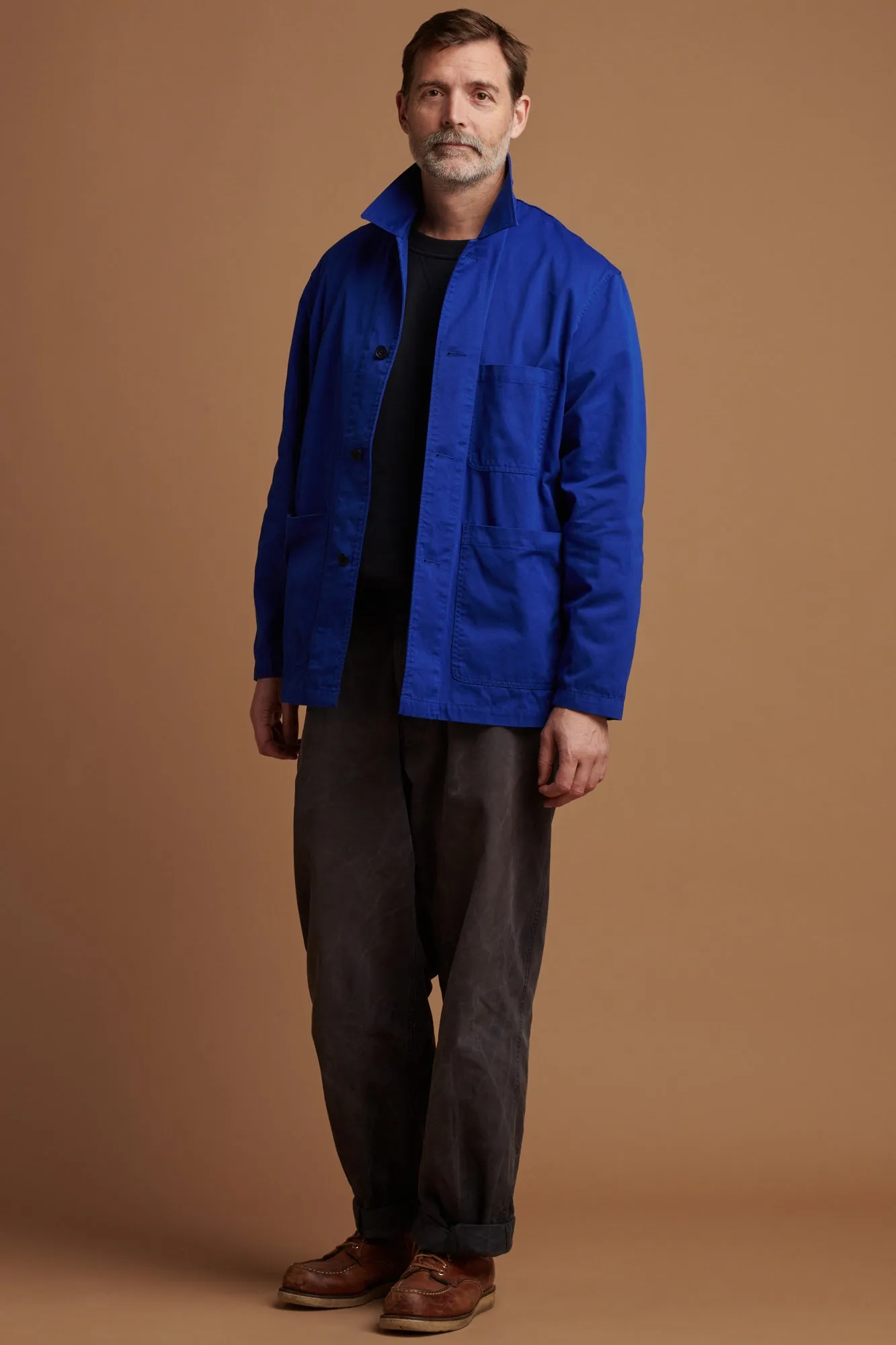 Men's Chore Jacket - Royal Blue