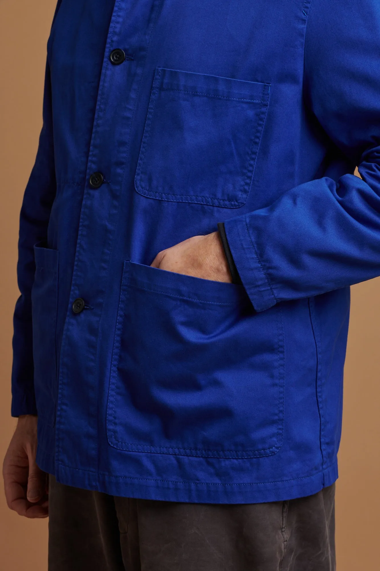 Men's Chore Jacket - Royal Blue