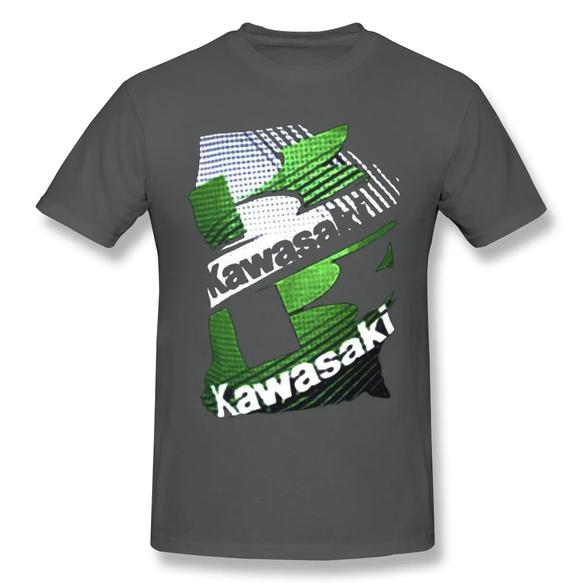 Mens Novelty T-Shirt Kawasaki Ninja Racing Comfortable Crew Neck Short Sleeves Tees