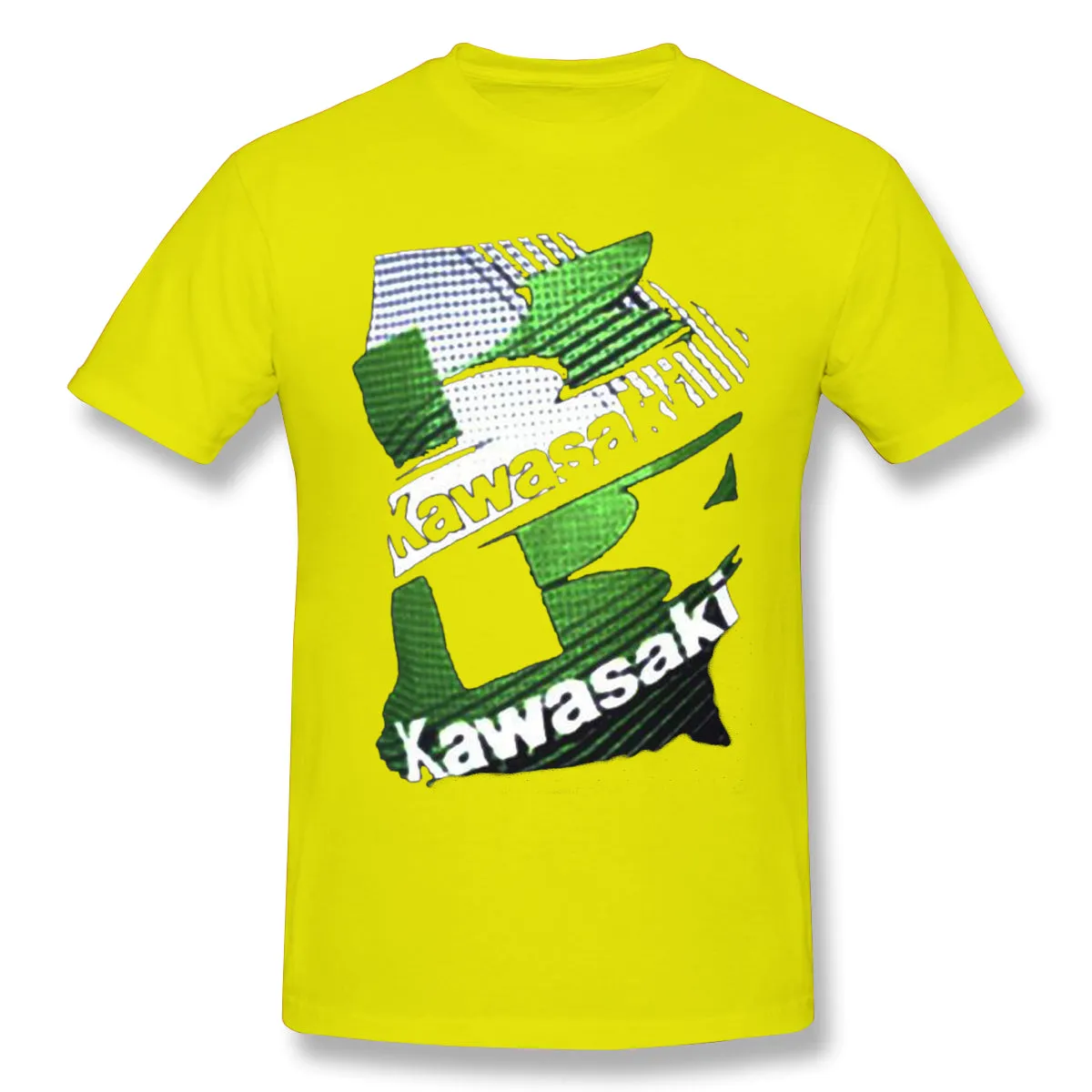 Mens Novelty T-Shirt Kawasaki Ninja Racing Comfortable Crew Neck Short Sleeves Tees