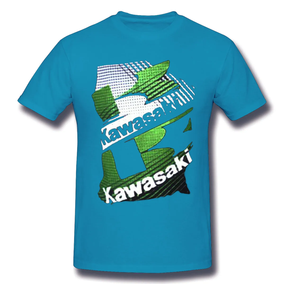 Mens Novelty T-Shirt Kawasaki Ninja Racing Comfortable Crew Neck Short Sleeves Tees